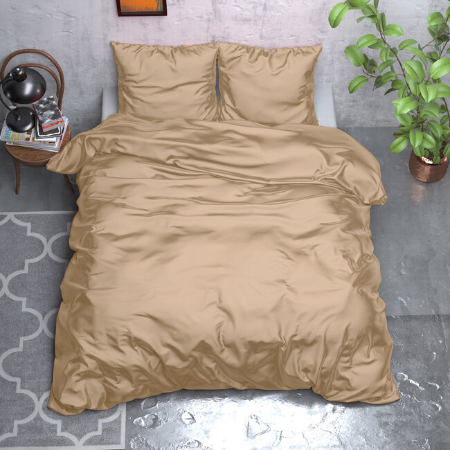 Beauty Huidverzorging Dekbedovertrek Taupe 200 x 220 cm