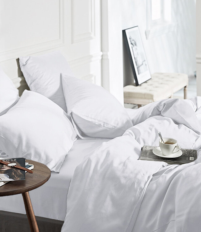 100% bamboe wit 140 x 200/220