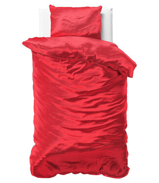 Sleeptime Beauty Huidverzorging Dekbedovertrek Rood 140 x 220