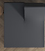 Dubbel Jersey 220 gr. Splittopper Hoeslaken Antraciet 160 x 200/220