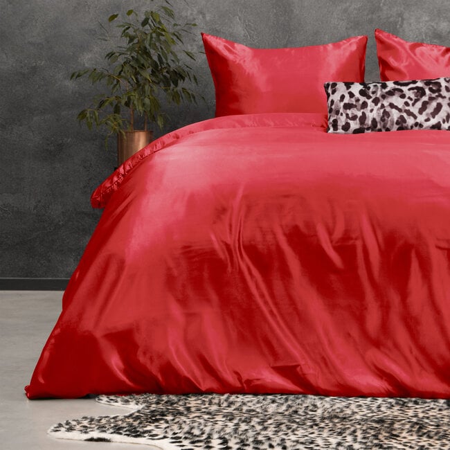 Beauty Huidverzorging Dekbedovertrek Rood 140 x 220