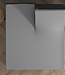 Dubbel Jersey 220 gr. Splittopper Hoeslaken Grijs 160 x 200/220