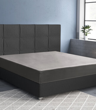 Primaviera Deluxe Satijnen Hoeslaken Grijs 90 x 220