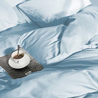 Primaviera Deluxe 100% bamboe blauw 240 x 200/220