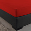 Eenpersoons jersey hoeslaken 135 g/m² rood 80/100 x 200 cm
