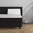 Dubbel jersey 220 g/m² splittopper hoeslaken wit 160 x 200/220