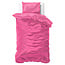 Sleeptime Skin care Duvet cover Bright Pink 140 × 220