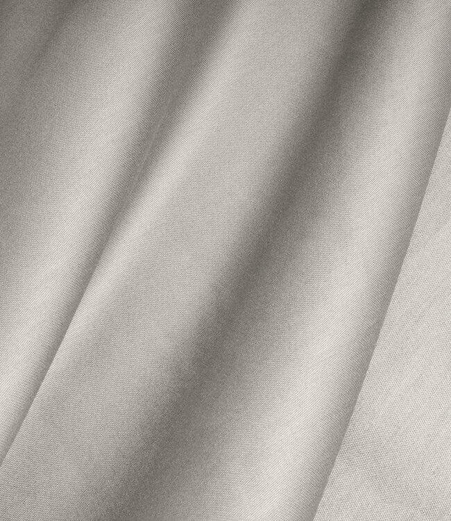 Topper satijnen hoeslaken crème 180 x 200