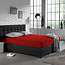 Dreamhouse Eenpersoons jersey hoeslaken 135 g/m² rood 190/200 x 200/220