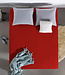 Eenpersoons jersey hoeslaken 135 g/m² rood 190/200 x 200/220
