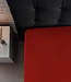 Eenpersoons jersey hoeslaken 135 g/m² rood 190/200 x 200/220