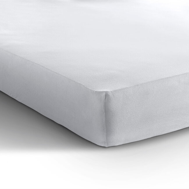 Dubbel Jersey 220 gr. Hoeslaken Wit 140 x 200/220