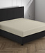 Dubbel jersey 220 g hoeslaken crème 140 x 200/220