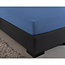 Eenpersoons jersey hoeslaken 135 g blauw 80/100 x 200 cm
