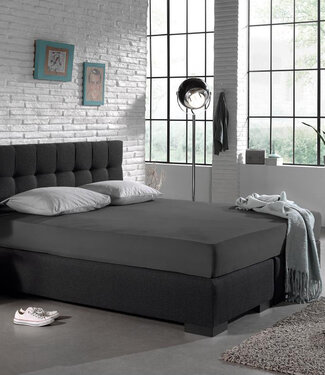 Dreamhouse Enkel Jersey 135 gr. Hoeslaken Antraciet 80/100 x 200