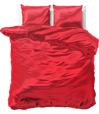 Sleeptime Beauty huidverzorging dekbedovertrek rood 240 x 220