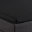 Dreamhouse Split topper cotton fitted sheet black 180 × 220