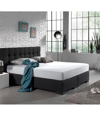 Dreamhouse Dubbel Jersey 220 gr. Hoeslaken Wit 160/180 x 200/220