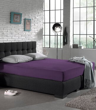 Dreamhouse Enkel jersey hoeslaken 135 g/m² paars 160/180 x 200 cm