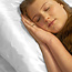 Beauty Skin Care dekbedovertrek wit 140 x 220 cm