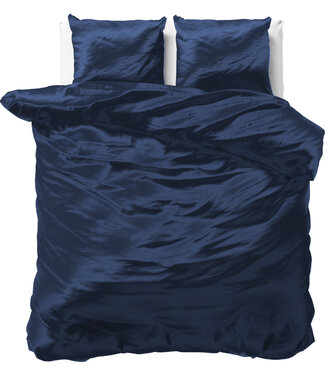 Sleeptime Beauty Skin Care Dekbedovertrek marineblauw 240 x 220