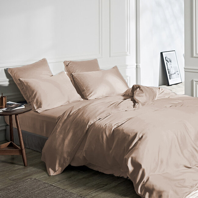 100% bamboe taupe 140 x 200/220