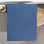 Enkel jersey 135 gr. hoeslaken blauw 140 x 200