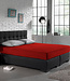 Enkel jersey hoeslaken 135 gr. rood 160/180 x 200
