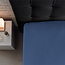 Enkel jersey 135 gr. hoeslaken blauw 140 x 200