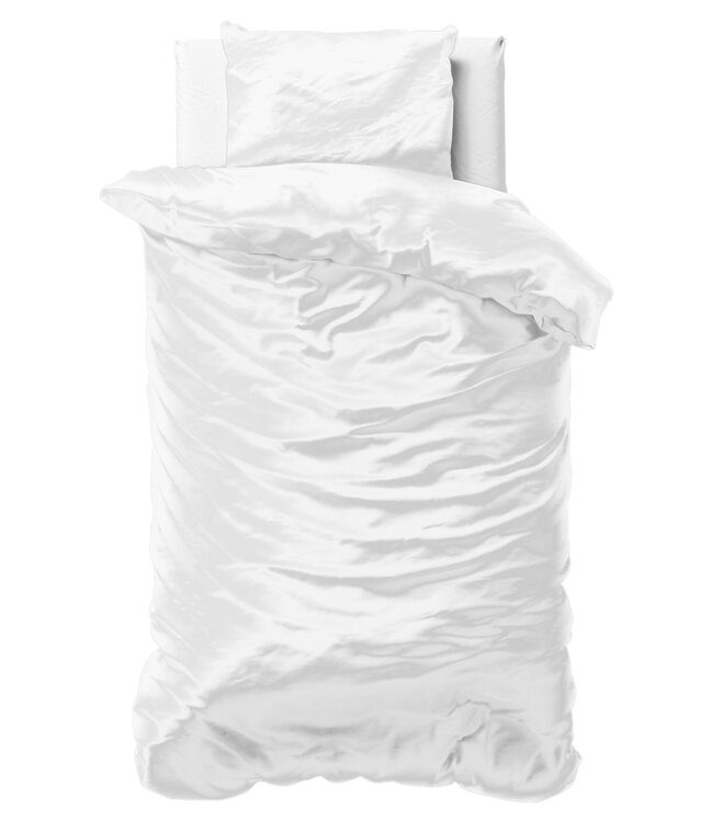 Beauty Skin Care dekbedovertrek wit 140 x 220 cm