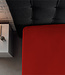 Dubbel jersey 220 g hoeslaken rood 140 x 200/220