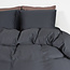100% bamboe antraciet 200 x 200/220