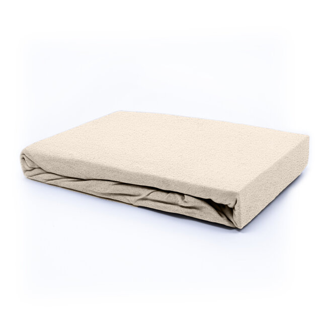 Sleeptime Teddy-Spannbettlaken creme 90 × 200