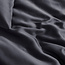 100% bamboe antraciet 200 x 200/220