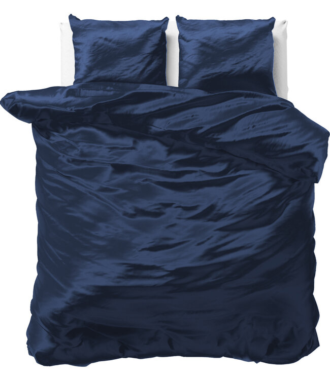 Beauty Skin Care Dekbedovertrek marineblauw 240 x 220