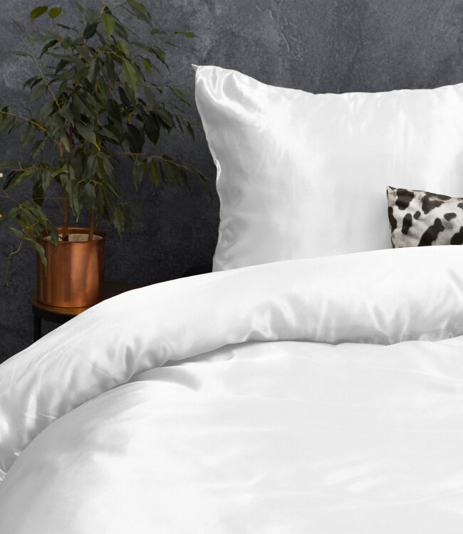 Beauty Skin Care dekbedovertrek wit 140 x 220 cm