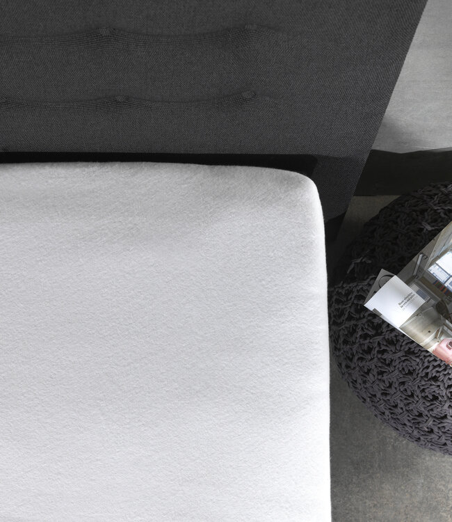 Waterdichte molton-matrasbeschermer / incontinentie splittopper-hoeslaken 140 x 200