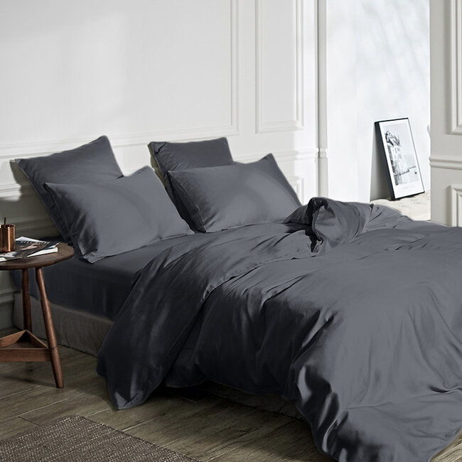100% bamboe antraciet 240 x 200/220