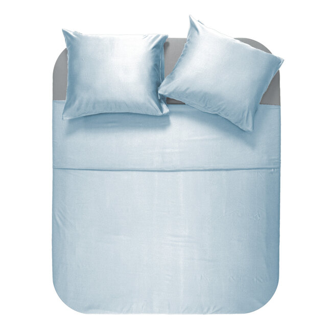 100% bamboe blauw 140 x 200/220