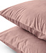 Velours kussenslopen set van 2 oudroze 60 x 70 cm