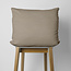 Flanellen 2-in-1 kussenslopen taupe