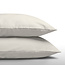 Katoenen 2-in-1 kussenslopen crème