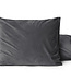 Fluwelen 2-in-1 kussenslopen antraciet