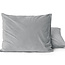 Sleeptime Fluwelen 2-in-1 kussenslopen grijs