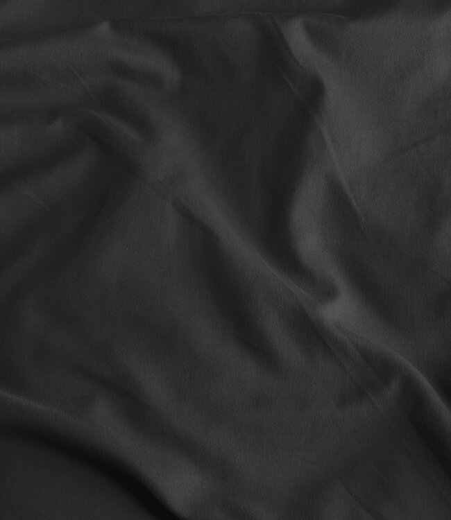 Satijnen 2-in-1 kussenslopen zwart