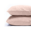 Teddy kussenslopen set van 2 roze 60 x 70 cm