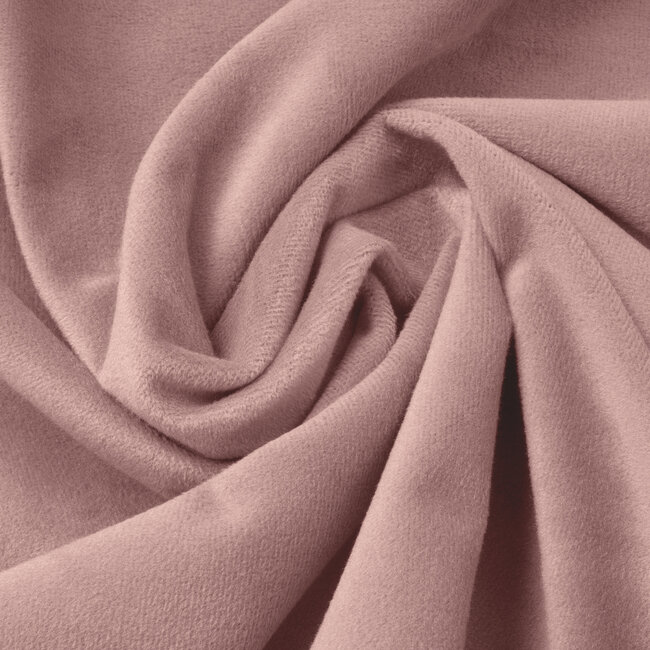 Velours kussenslopen set van 2 oudroze 60 x 70 cm