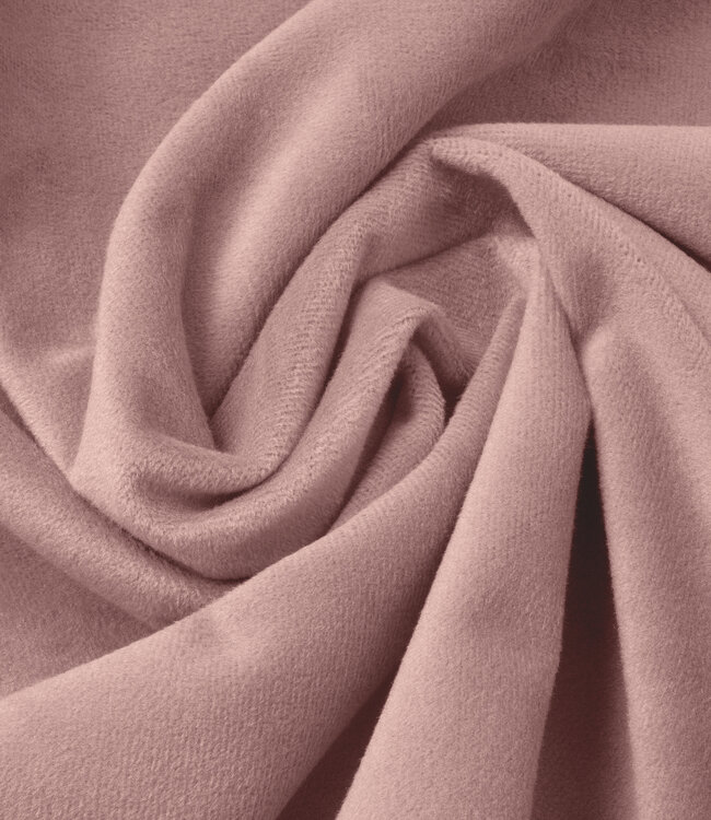 Velours kussenslopen set van 2 oudroze 60 x 70 cm
