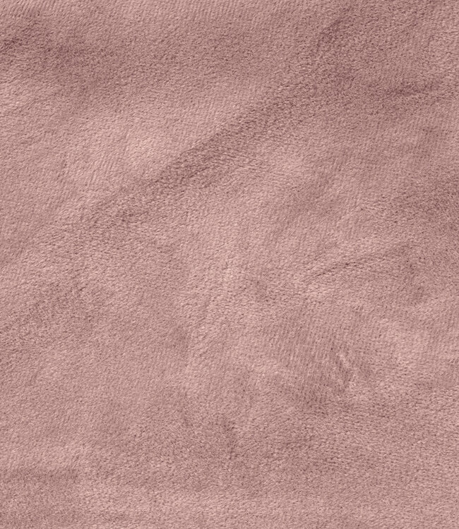 Velours kussenslopen set van 2 oudroze 60 x 70 cm