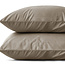 Fluweel 2-in-1 kussenslopen taupe